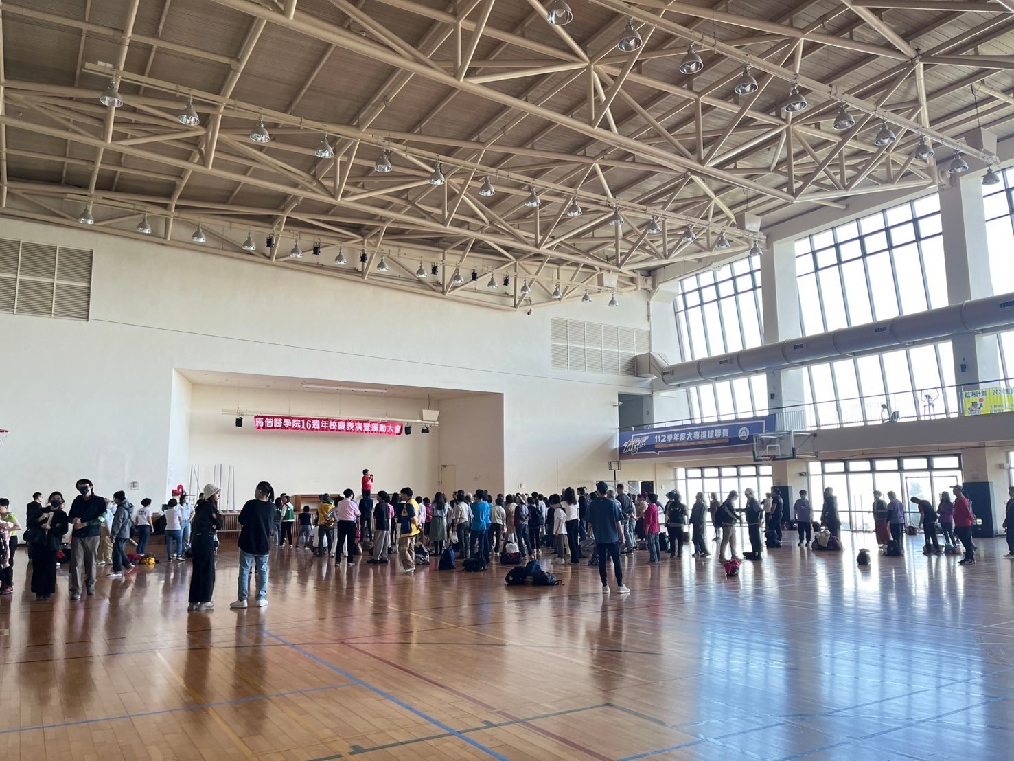 Outdoor Worship Venues- Gymnasium of Activity Center (for sports events)